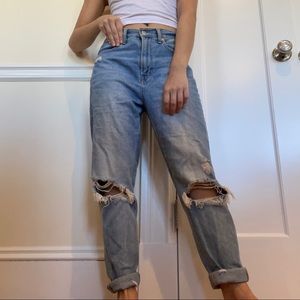 High Rise Mom Jeans